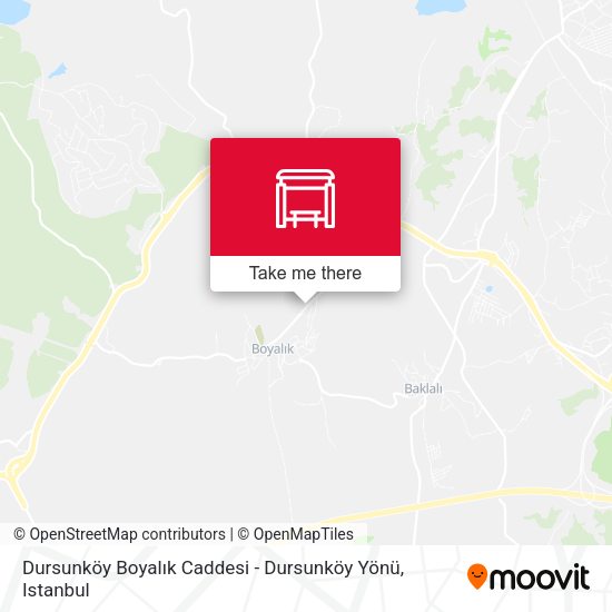 Dursunköy Boyalık Caddesi - Dursunköy Yönü map