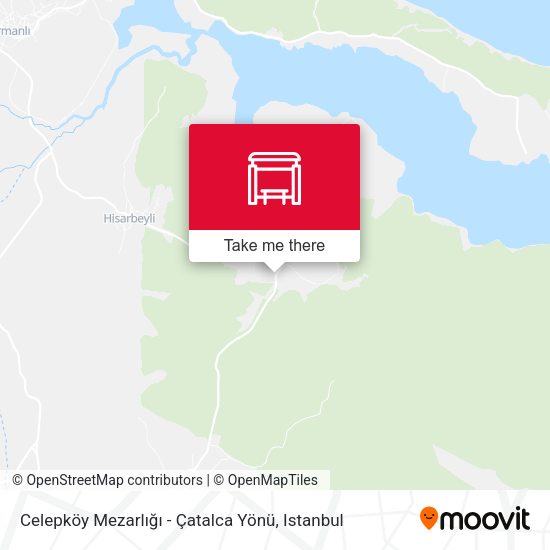 Celepköy Mezarlığı - Çatalca Yönü map