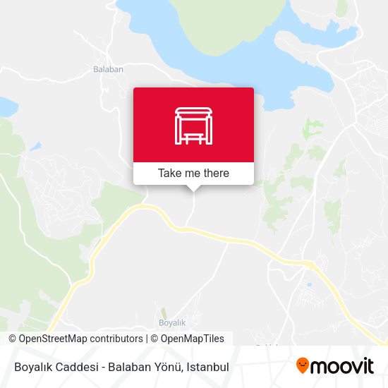 Boyalık Caddesi - Balaban Yönü map