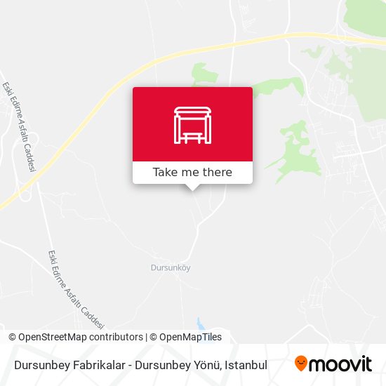 Dursunbey Fabrikalar - Dursunbey Yönü map
