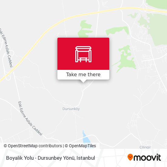 Boyalik Yolu - Dursunbey Yönü map