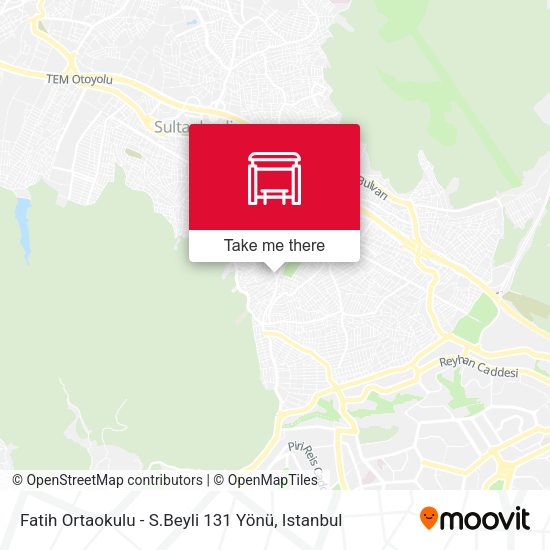 Fatih Ortaokulu - S.Beyli 131 Yönü map