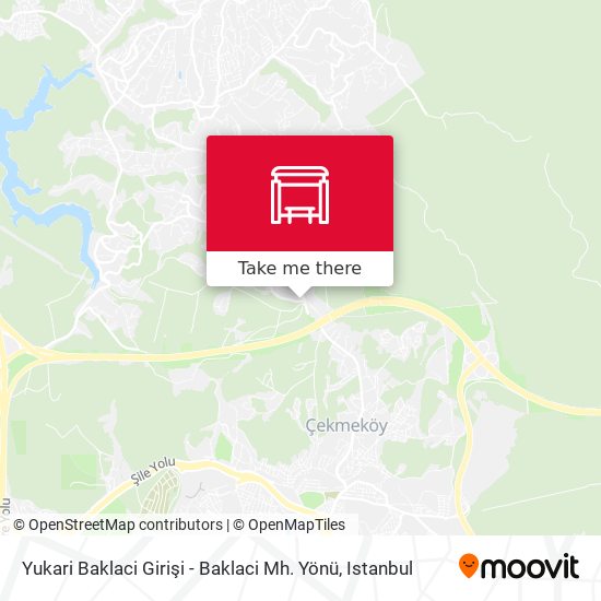 Yukari Baklaci Girişi - Baklaci Mh. Yönü map