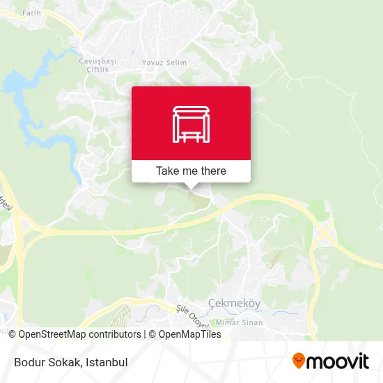 Bodur Sokak map