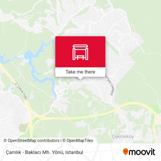 Çamlık - Baklacı Mh. Yönü map