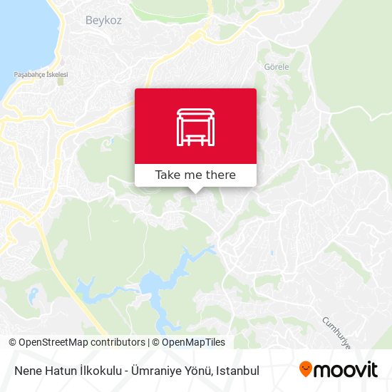 Nene Hatun İlkokulu - Ümraniye Yönü map