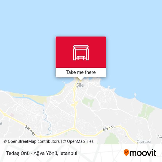 Tedaş Önü - Ağva Yönü map