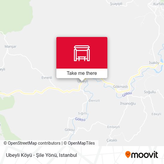 Ubeyli Köyü - Şile Yönü map