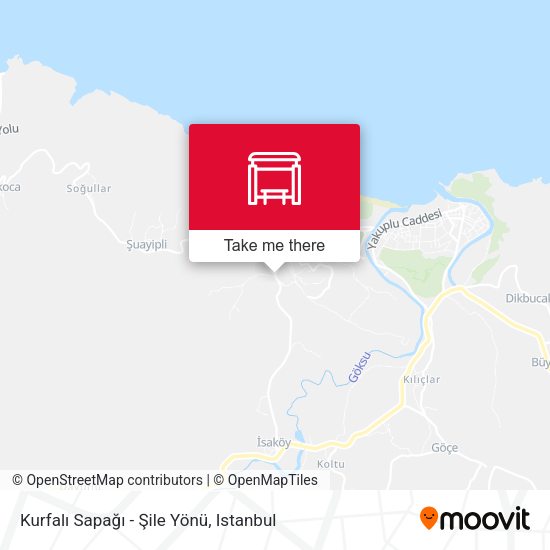 Kurfalı Sapağı - Şile Yönü map