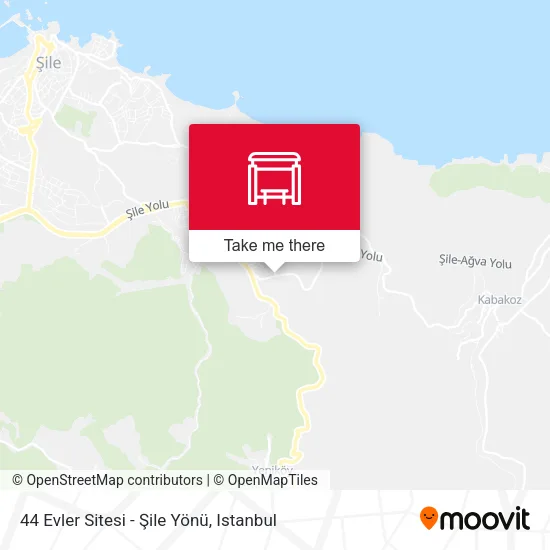 44 Evler Sitesi - Şile Yönü map