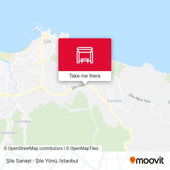 Şile Sanayi - Şile Yönü map