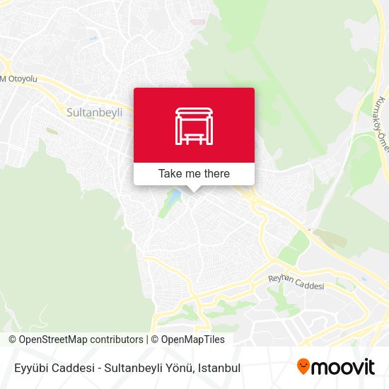 Eyyübi Caddesi - Sultanbeyli Yönü map