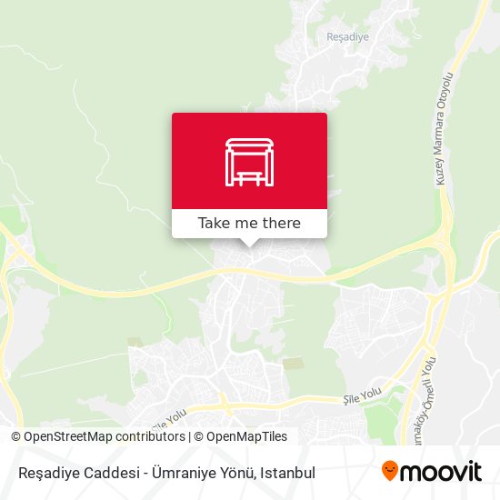 Reşadiye Caddesi - Ümraniye Yönü map