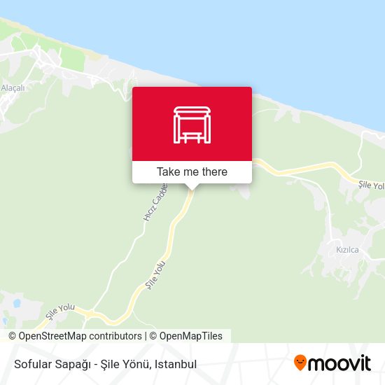 Sofular Sapağı - Şile Yönü map