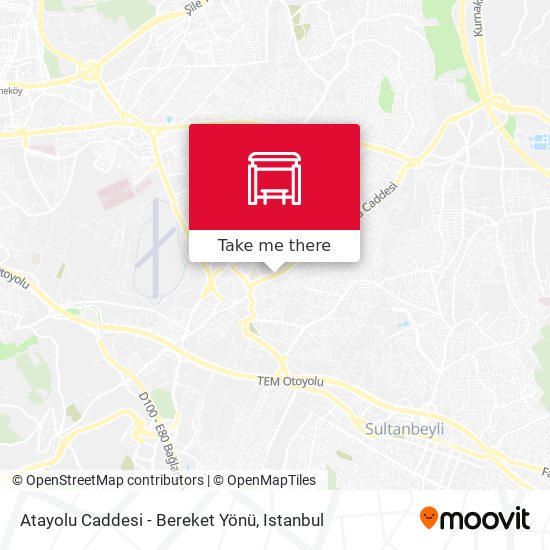 Atayolu Caddesi - Bereket Yönü map