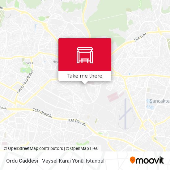 Ordu Caddesi - Veysel Karai Yönü map