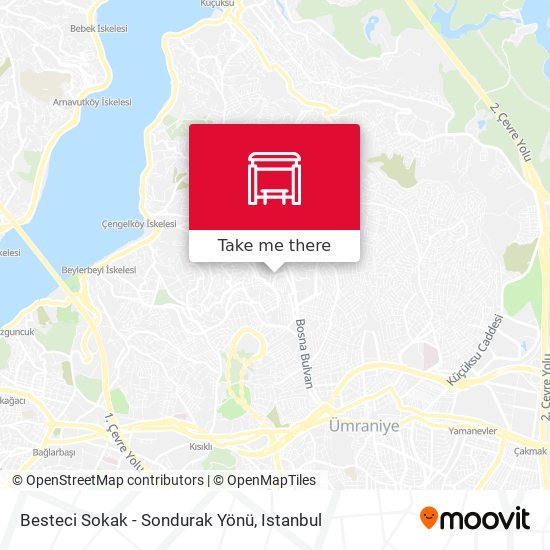 Besteci Sokak - Sondurak Yönü map