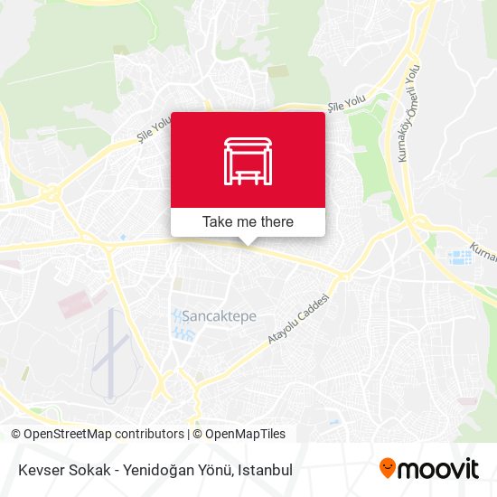 Kevser Sokak - Yenidoğan Yönü map