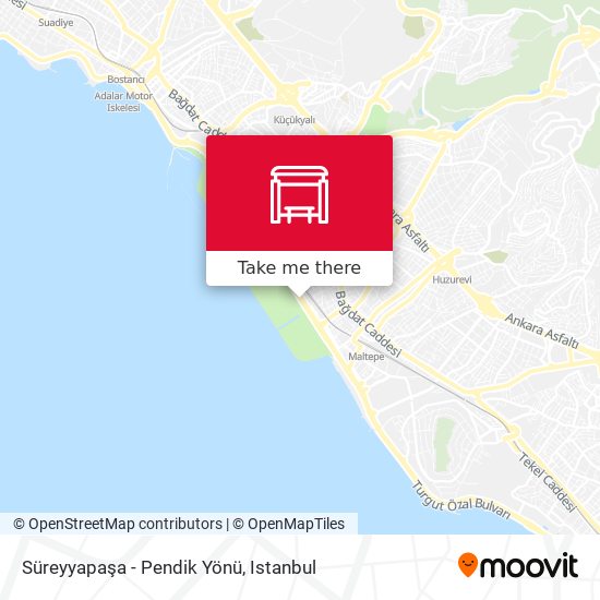 Süreyyapaşa - Pendik Yönü map