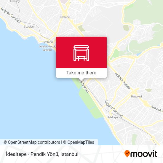 İdealtepe - Pendik Yönü map