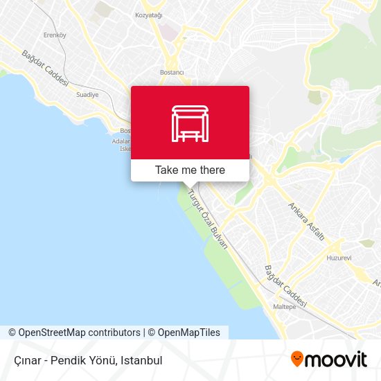 Çinar - Pendik Yönü map