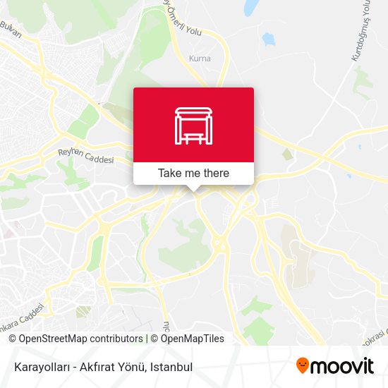 Karayolları - Akfırat Yönü map