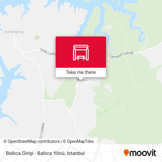 Ballıca Girişi - Ballıca Yönü map