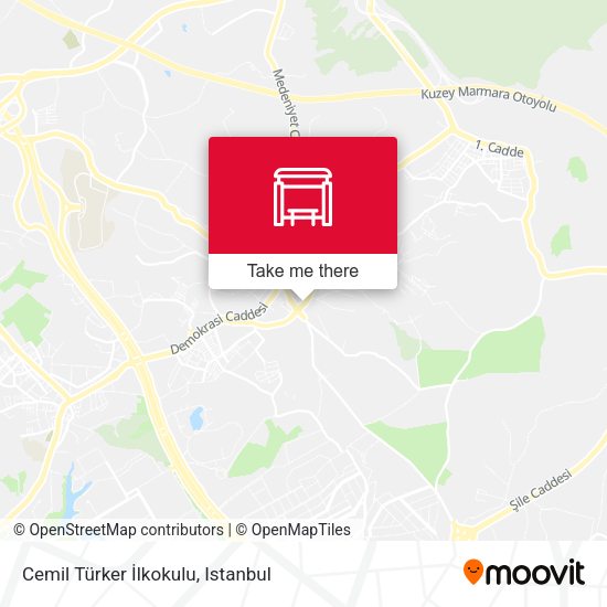 Cemil Türker İlkokulu map