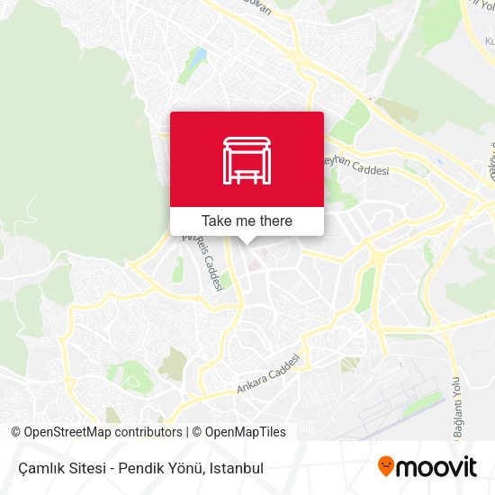 Çamlık Sitesi - Pendik Yönü map