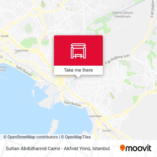 Sultan Abdülhamid Camii - Akfirat Yönü map