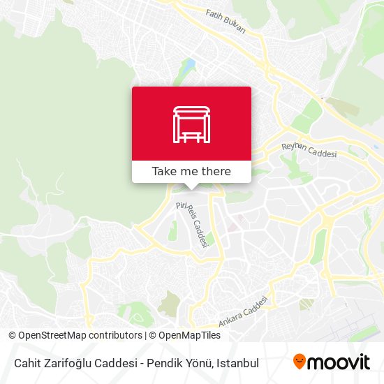 Cahit Zarifoğlu Caddesi - Pendik Yönü map