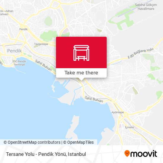 Tersane Yolu - Pendik Yönü map