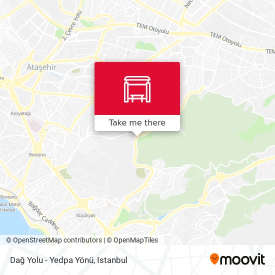 Dağ Yolu - Yedpa Yönü map