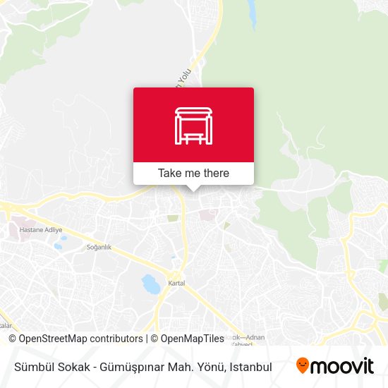 Sümbül Sokak - Gümüşpınar Mah. Yönü map