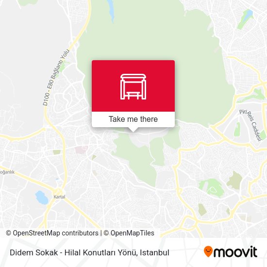 Didem Sokak - Hilal Konutları Yönü map