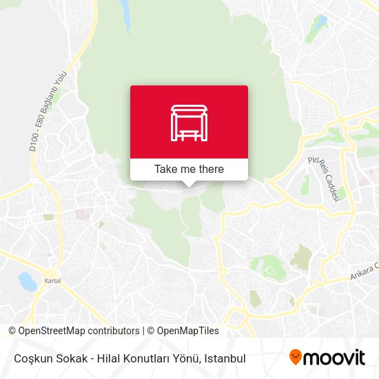 Coşkun Sokak - Hilal Konutları Yönü map