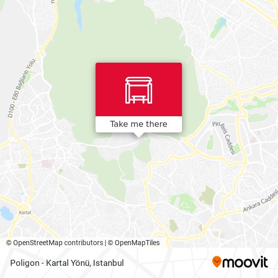 Poligon - Kartal Yönü map