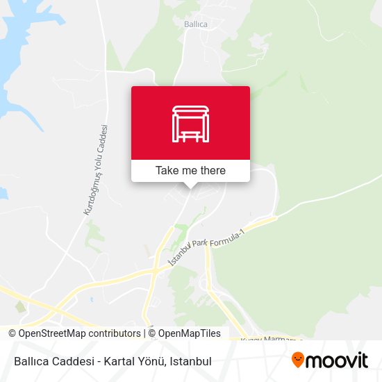 Ballıca Caddesi - Kartal Yönü map