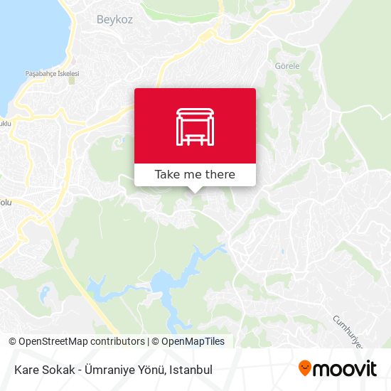 Kare Sokak - Ümraniye Yönü map