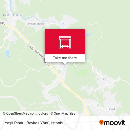 Yeşil Pınar - Beykoz Yönü map