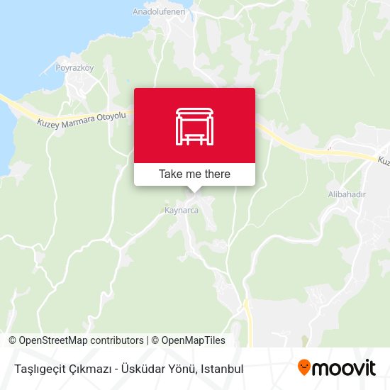 Taşlıgeçit Çıkmazı - Üsküdar Yönü map
