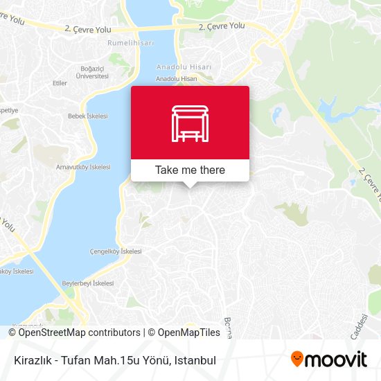 Kirazlık - Tufan Mah.15u Yönü map