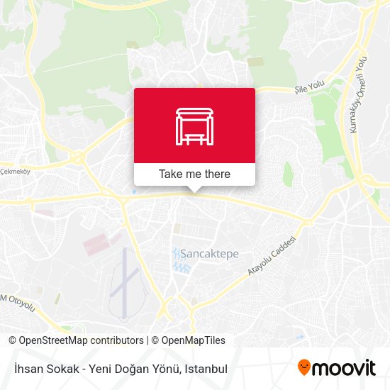 İhsan Sokak - Yeni Doğan Yönü map