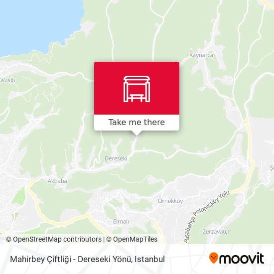 Mahirbey Çiftliği - Dereseki Yönü map