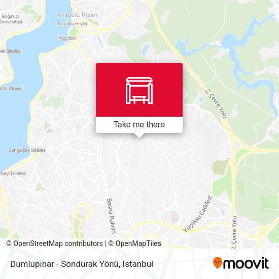 Dumlupinar - Sondurak Yönü map