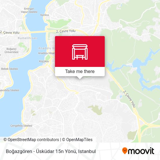 Boğazgören - Üsküdar 15n Yönü map