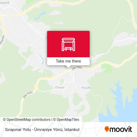 Sırapınar Yolu - Ümraniye Yönü map