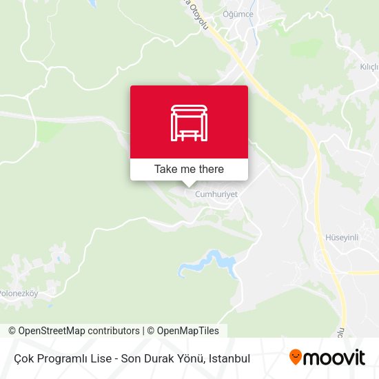 Çok Programlı Lise - Son Durak Yönü map