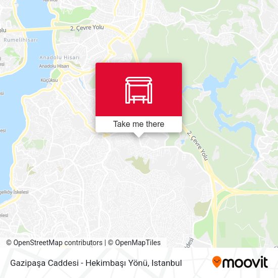 Gazipaşa Caddesi - Hekimbaşı Yönü map