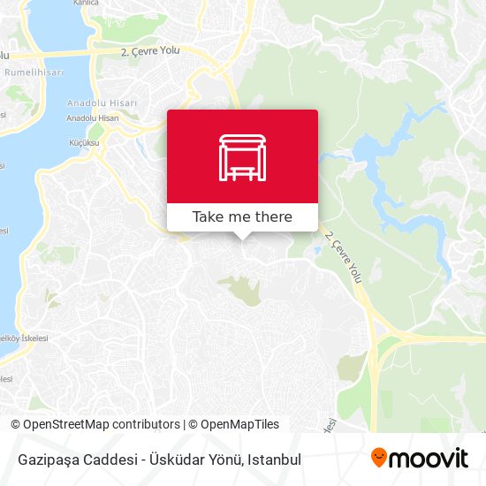 Gazipaşa Caddesi - Üsküdar Yönü map